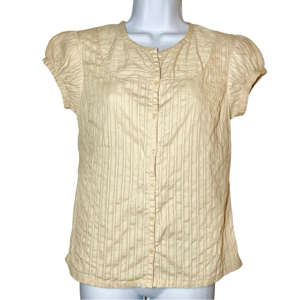 Mossimo Supply Co. Cream Blouse